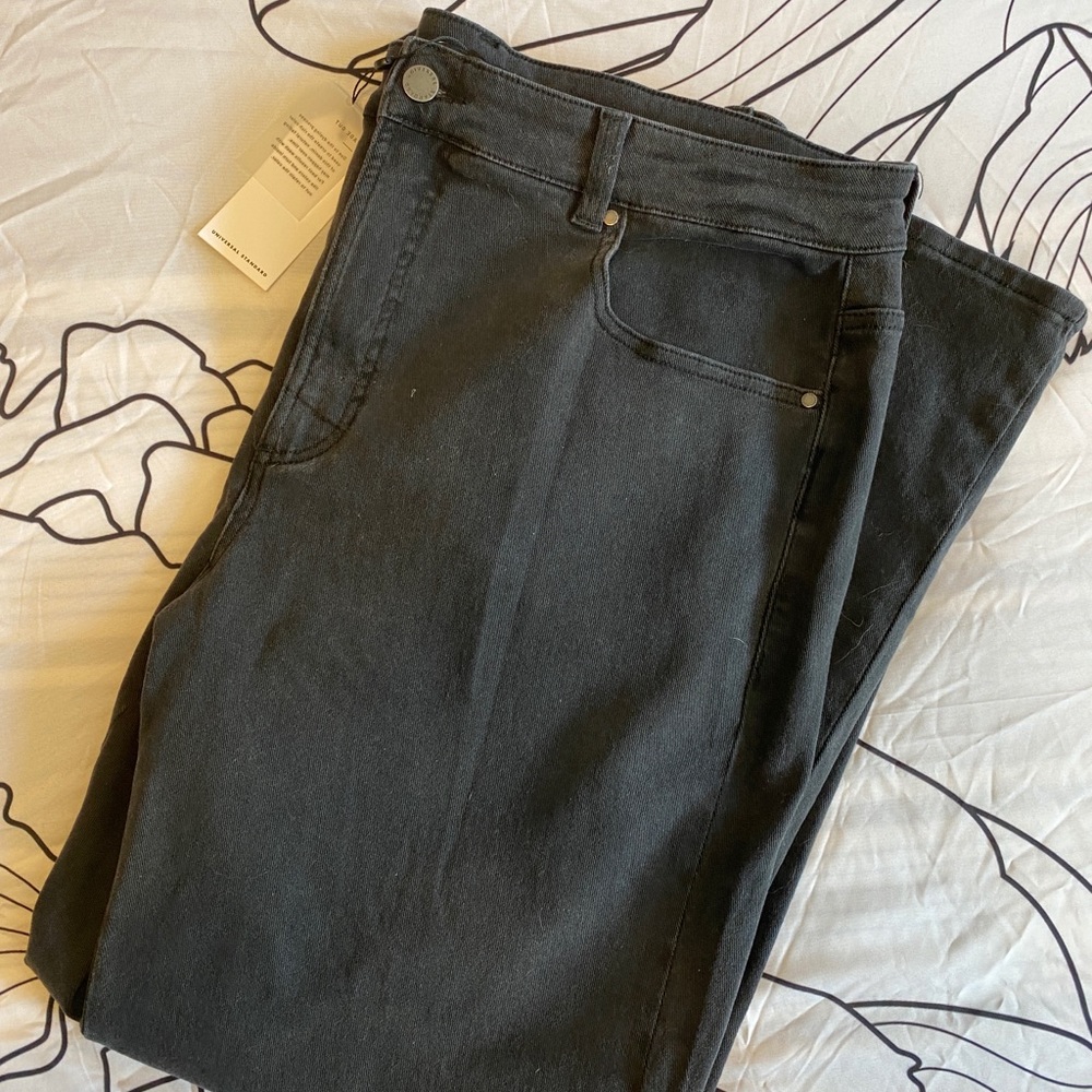 NWT Universal Standard Etta High Rise Straight Jeans Size 16
